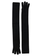 Max Mara Black Cashmere Gloves