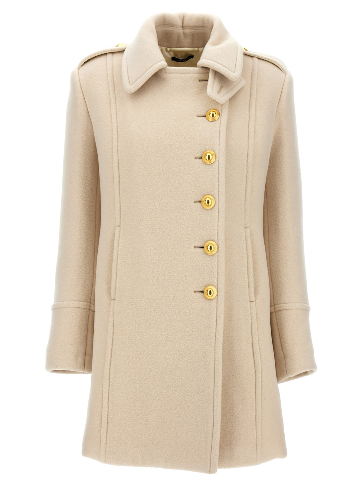 Tom Ford White Wool Coat