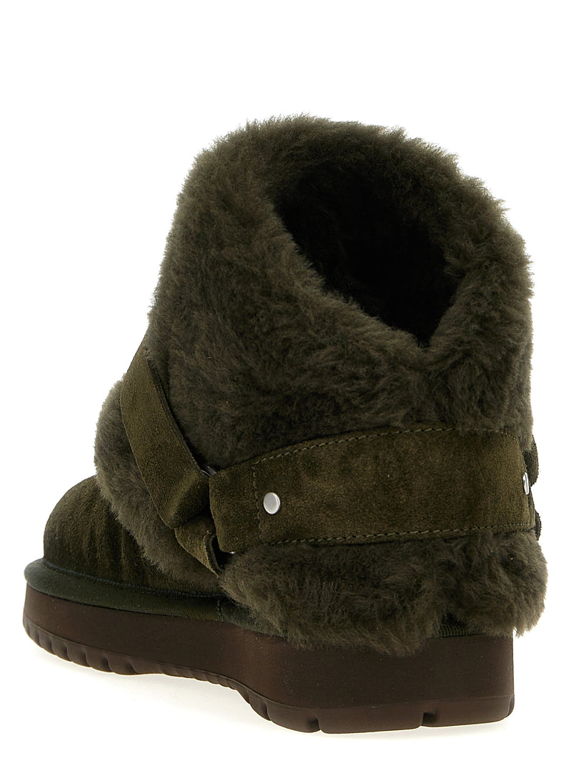 Burberry Bicolor Leather Ankle Boots - Chubby Model