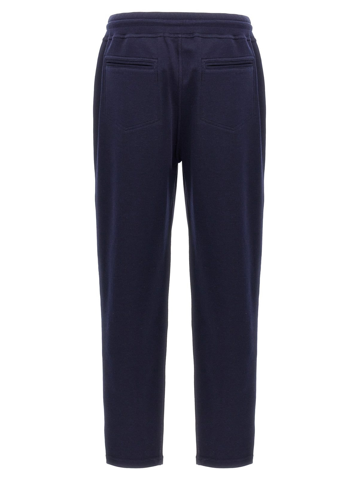 Pantalon de jogging en coton bleu Brunello Cucinelli (pantalon de sport)