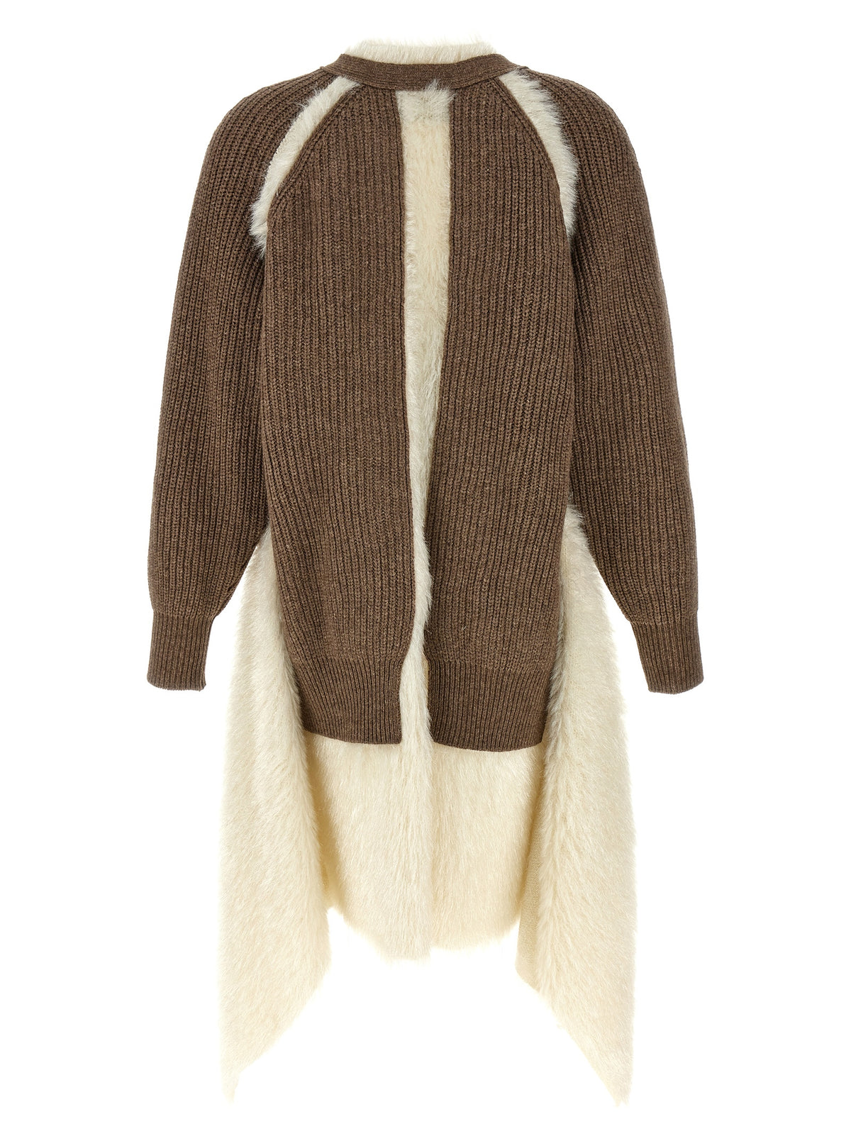 Undercover Brown Wool Cardigan