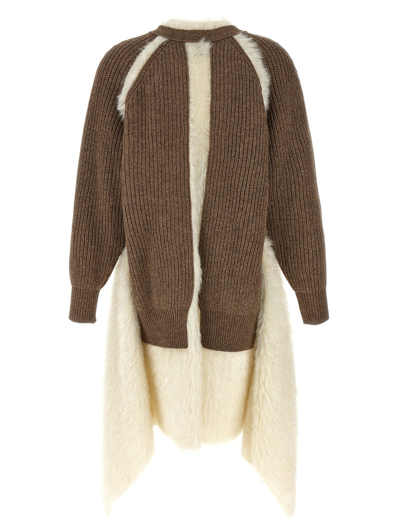 Undercover Brown Wool Cardigan - Bold & Luxurious Design