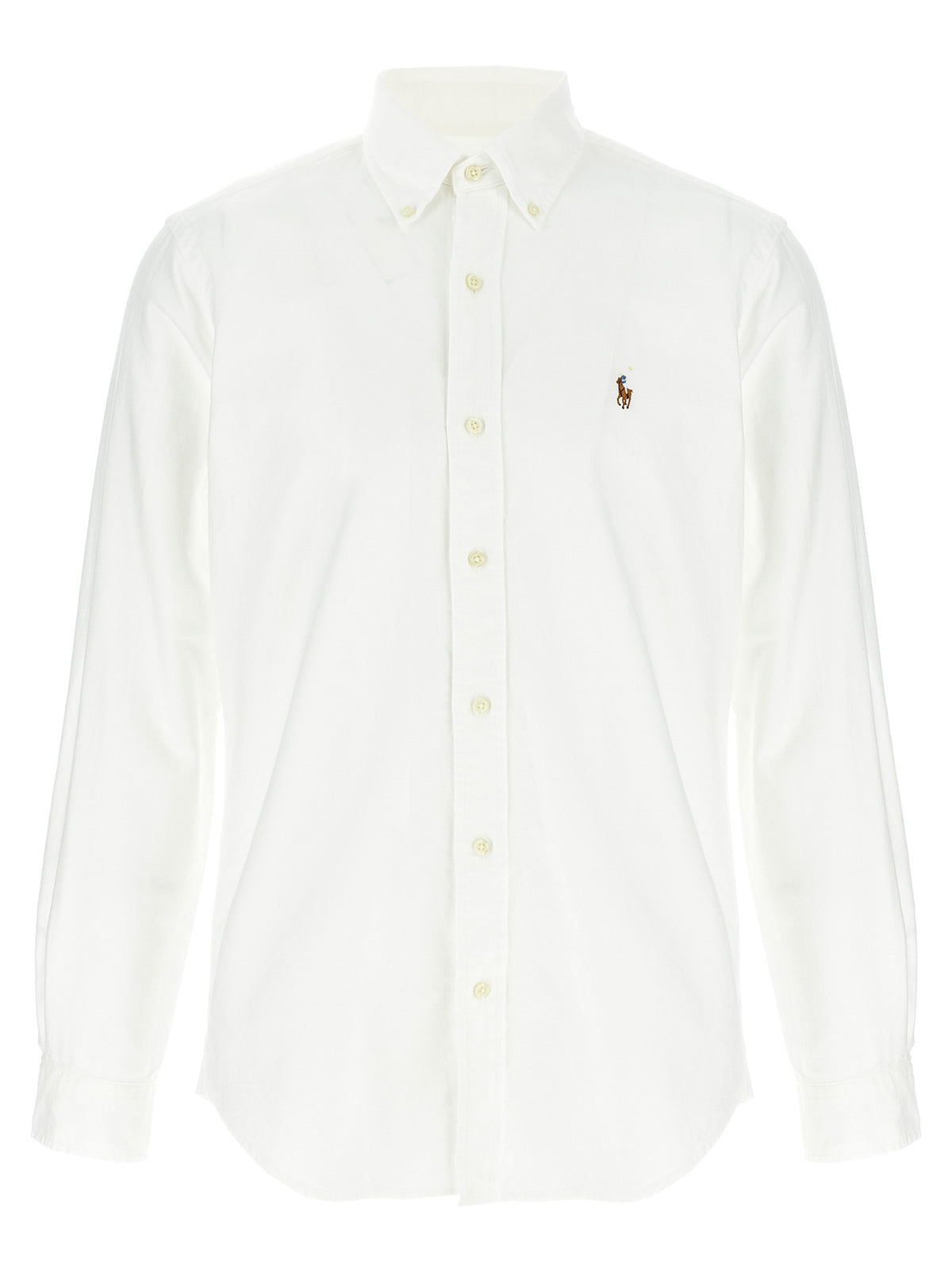 Polo Ralph Lauren White Cotton Blouse - Timeless Elegance