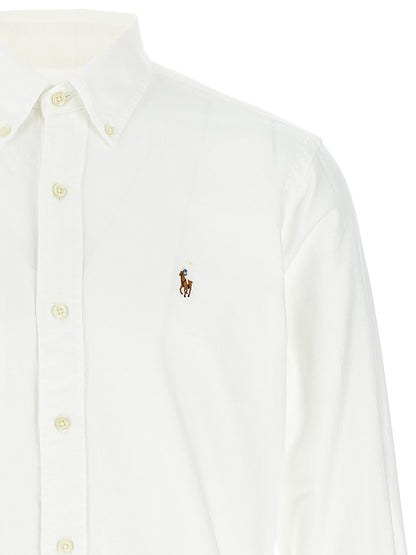 Polo Ralph Lauren White Cotton Blouse