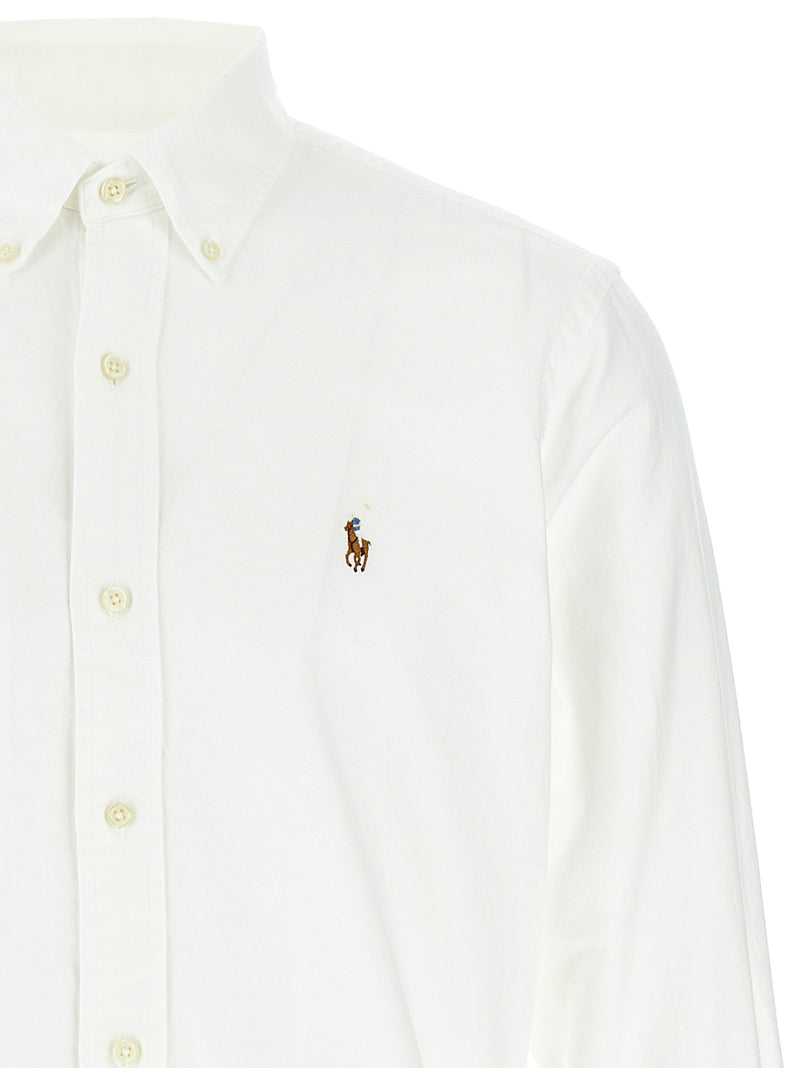 Polo Ralph Lauren White Cotton Blouse - Timeless Elegance
