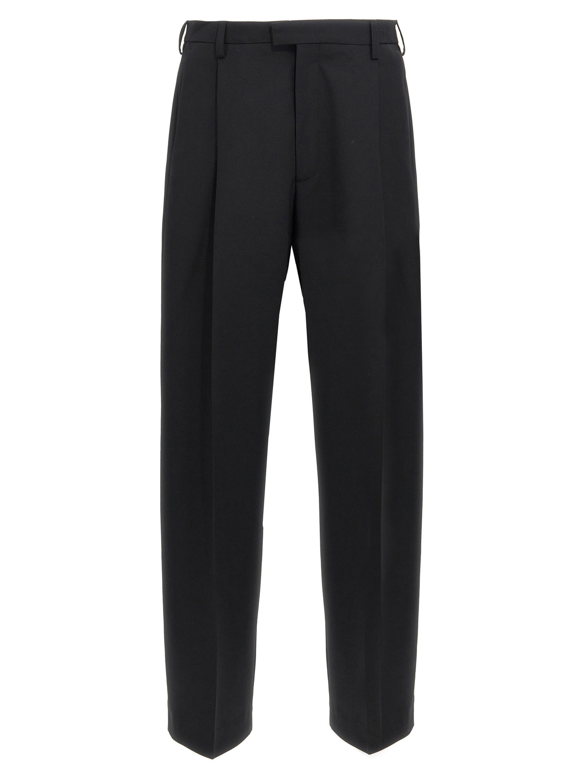 Marni Black Polyester Dress Pants