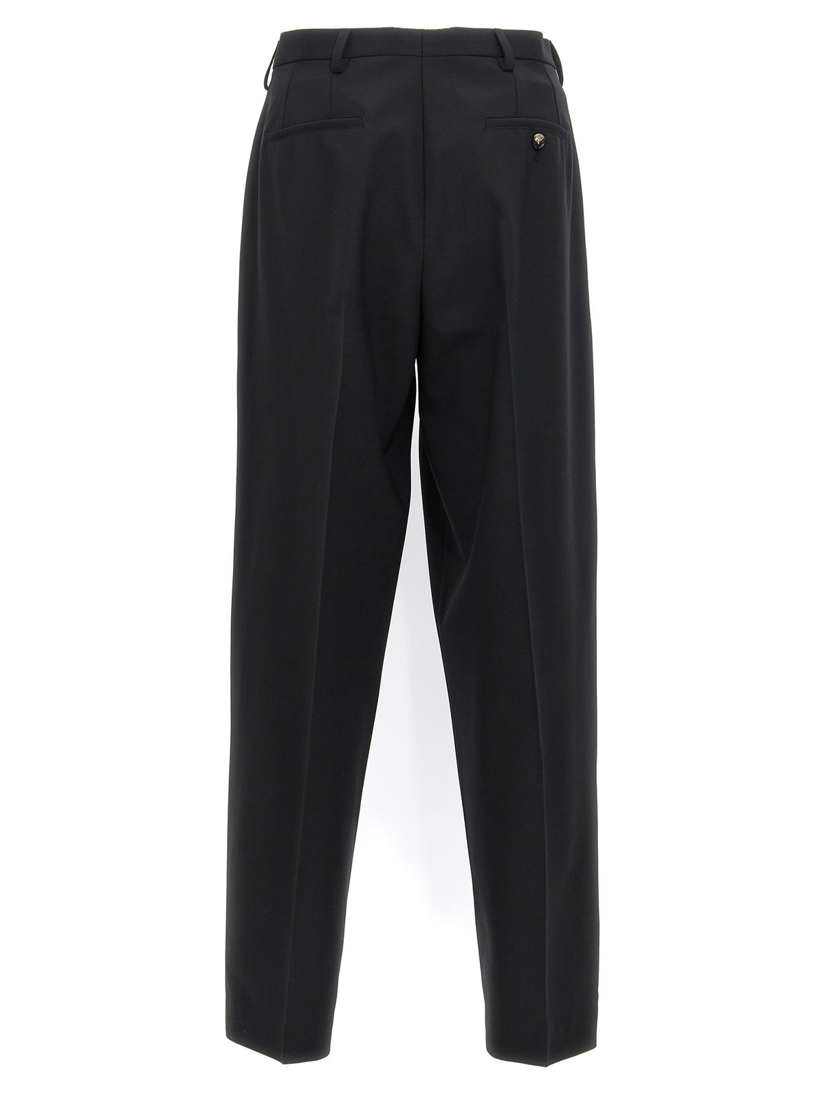 Marni Black Polyester Dress Pants