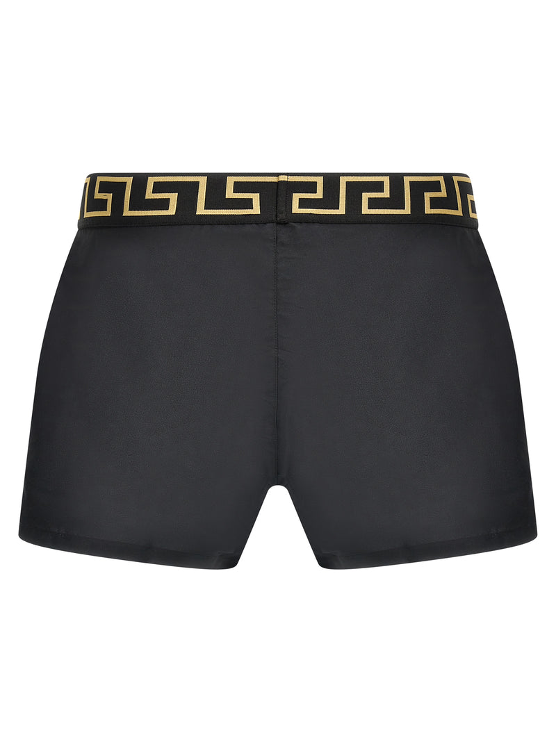 Versace Multicolor Polyester Swim Shorts for Men
