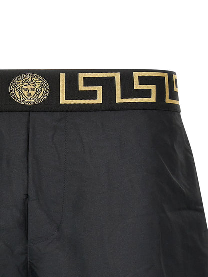 Versace Multicolor Polyester Swim Shorts