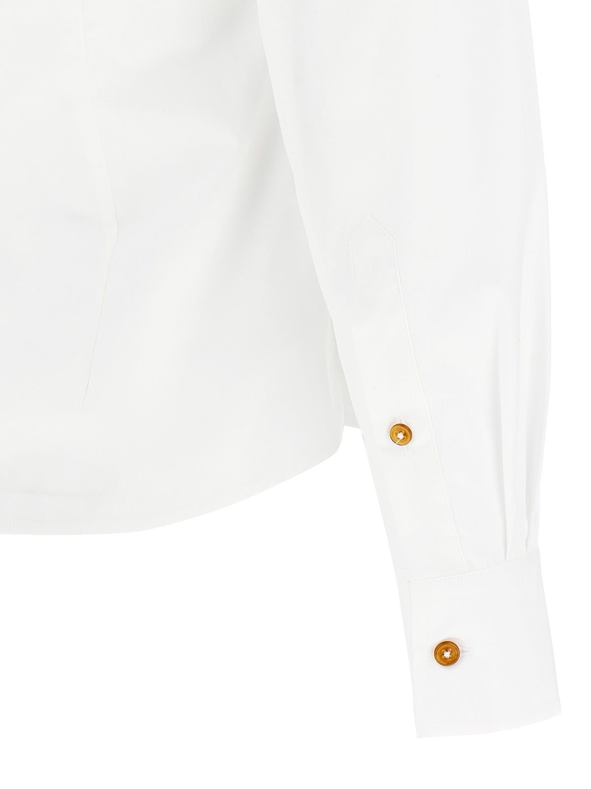 Vivienne Westwood W Violin White Cotton Blouse