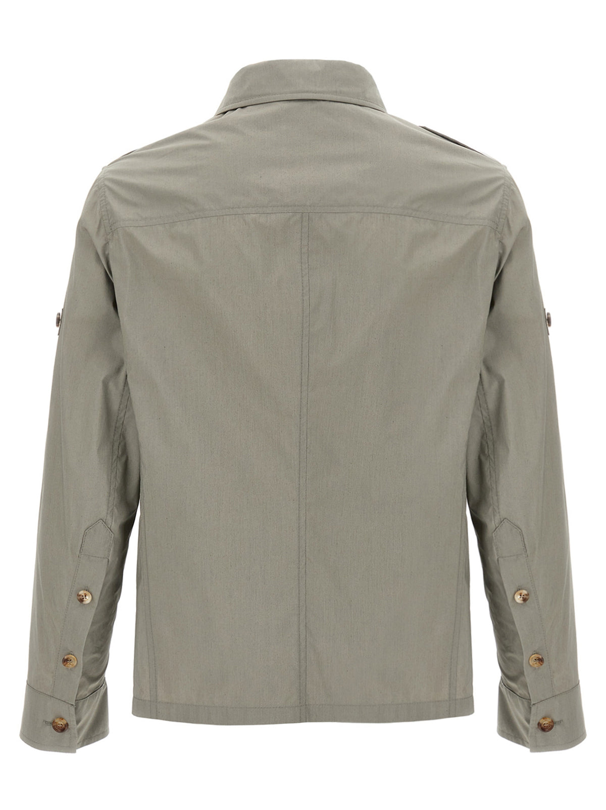 Brunello Cucinelli Bicolor Cotton Shell Jacket