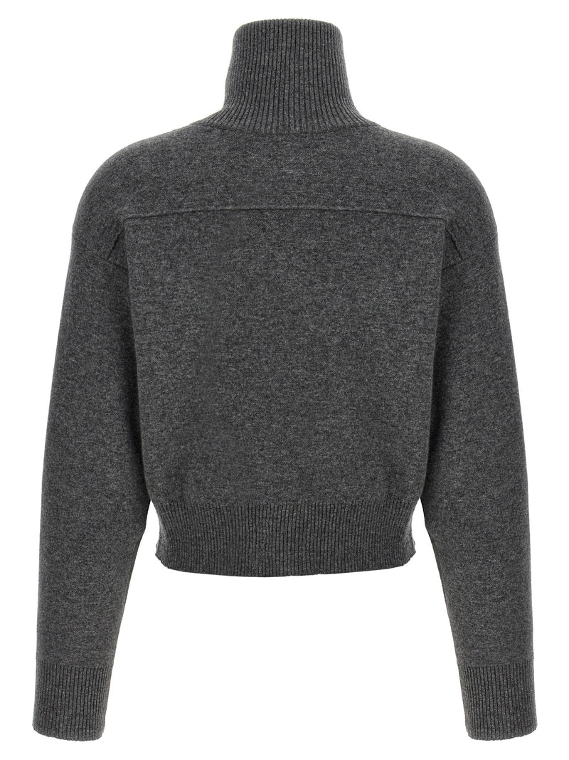 Brunello Cucinelli Gray Cashmere Cardigan
