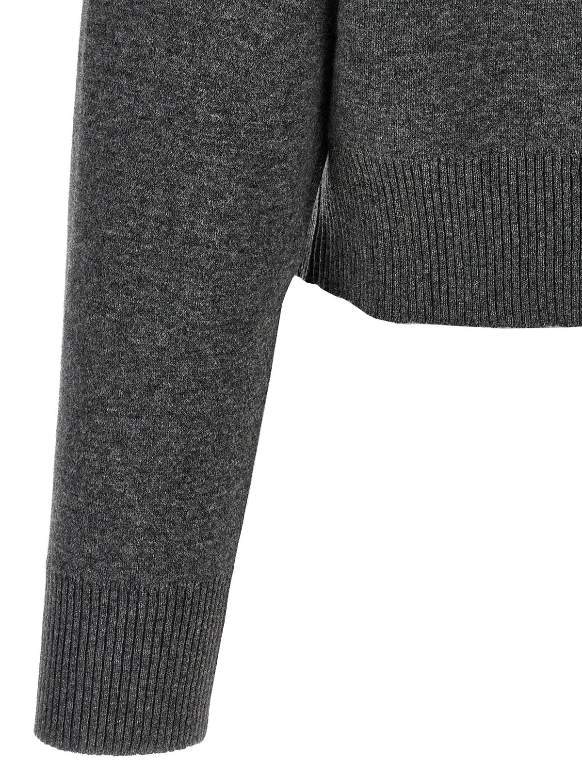 Brunello Cucinelli Cardigan Gris Cachemire