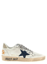 Baskets basses Golden Goose en cuir de chèvre multicolore