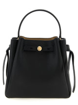 Tory Burch Romy Black Cowhide Handbag