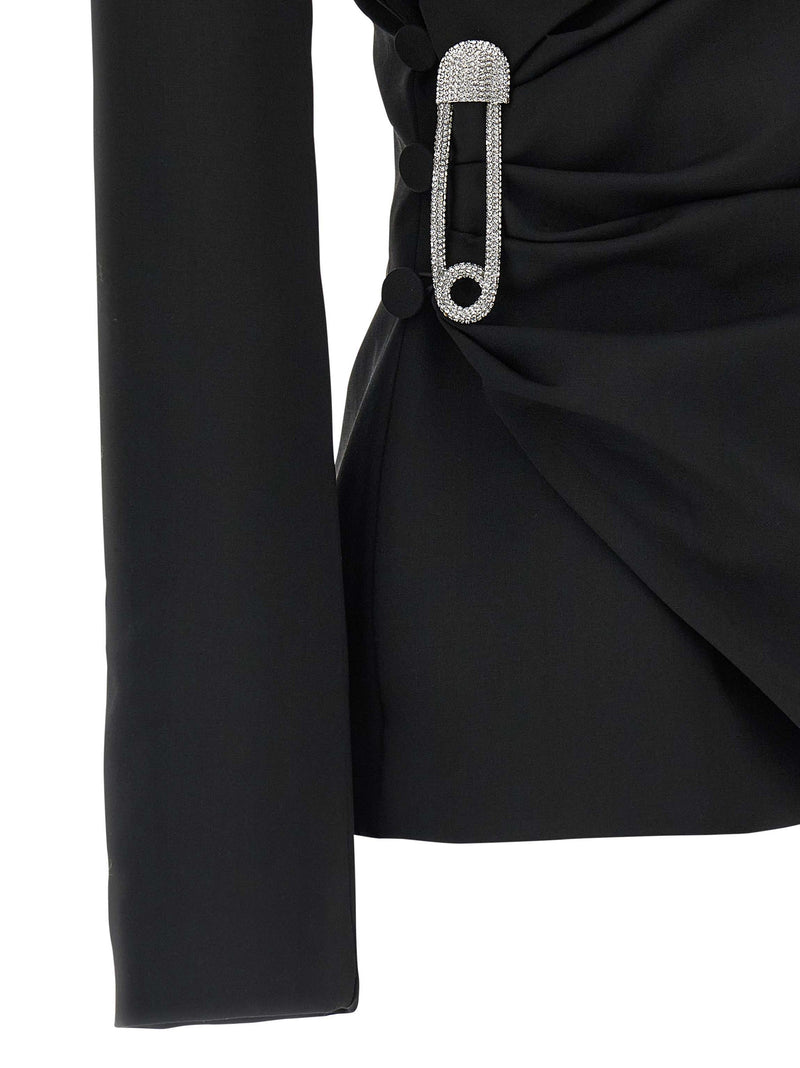 Giuseppe Di Morabito Blazer noir en laine vierge