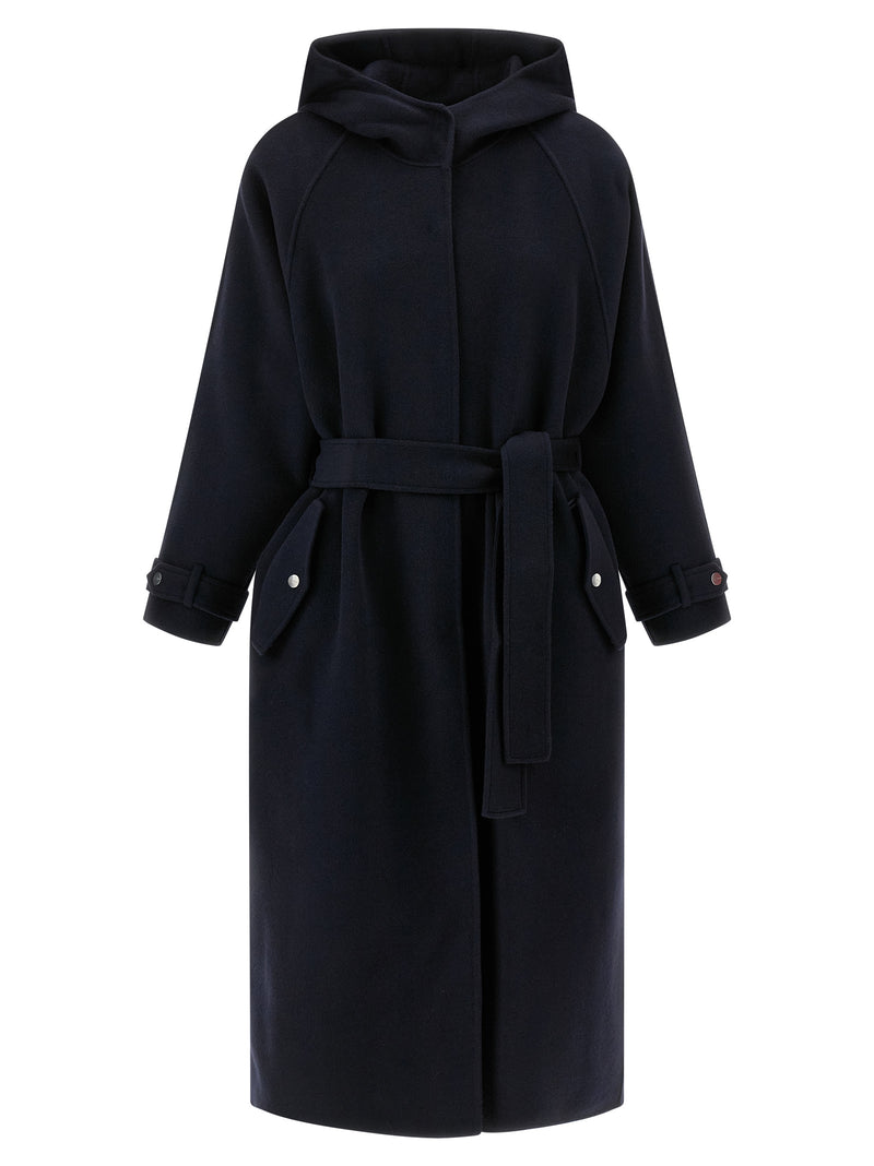 Manteau en polyamide bleu PINKO