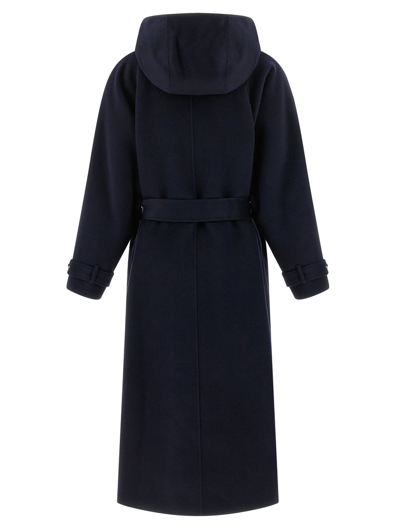 Manteau en polyamide bleu PINKO