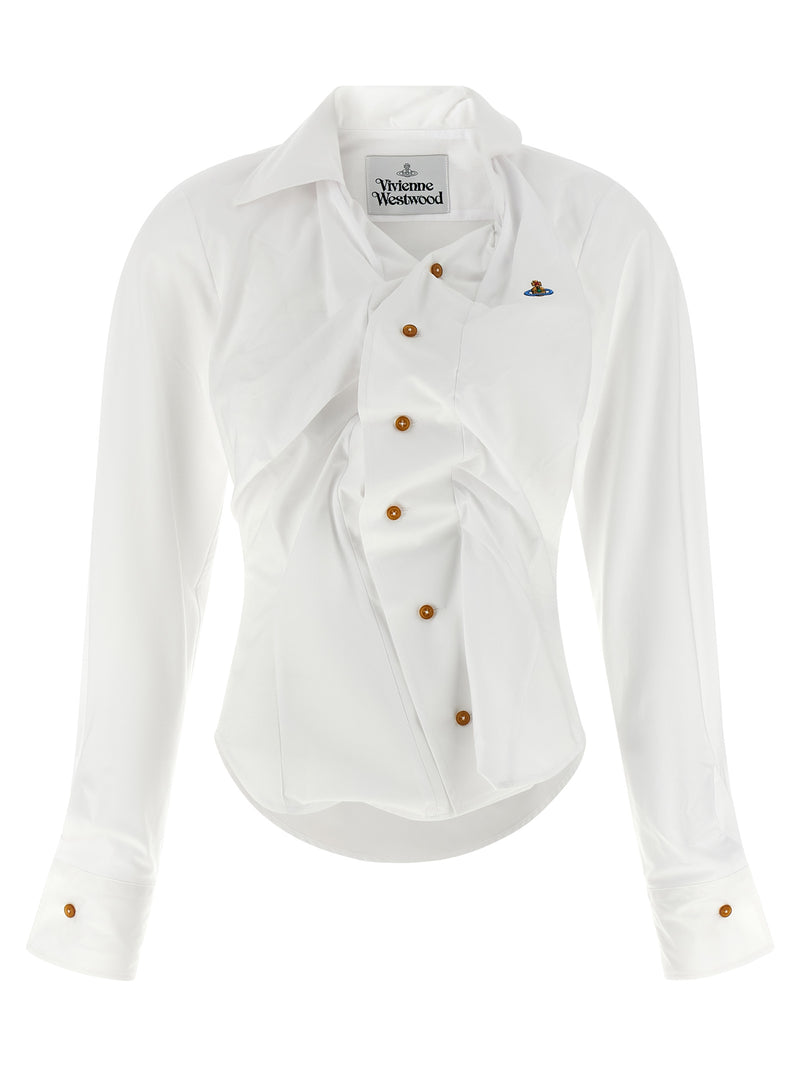 Chemisier Vivienne Westwood en coton blanc