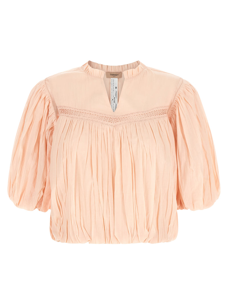Twinset Multicolor Cotton Blouse