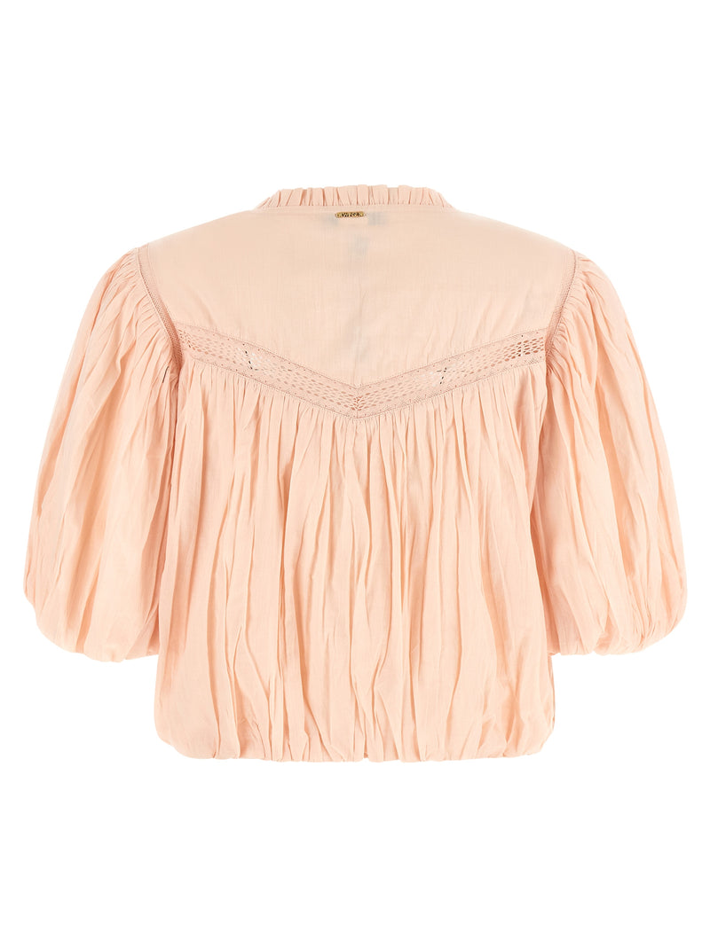 Twinset Multicolor Cotton Blouse