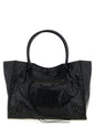 Balenciaga Black Lamb Leather Tote Bag