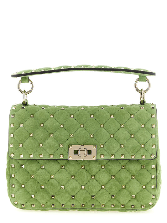 Sac bandoulière Valentino Garavani en cuir de veau bicolore