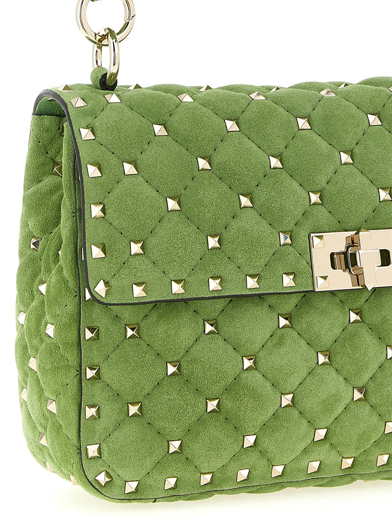 Sac bandoulière Valentino Garavani en cuir de veau bicolore