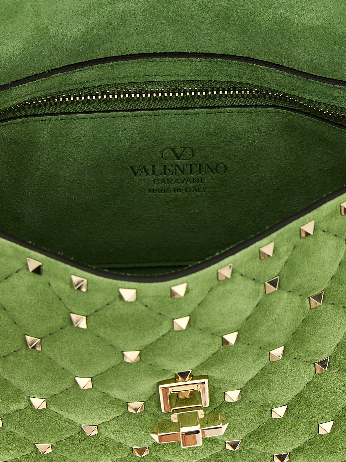 Sac bandoulière Valentino Garavani en cuir de veau bicolore