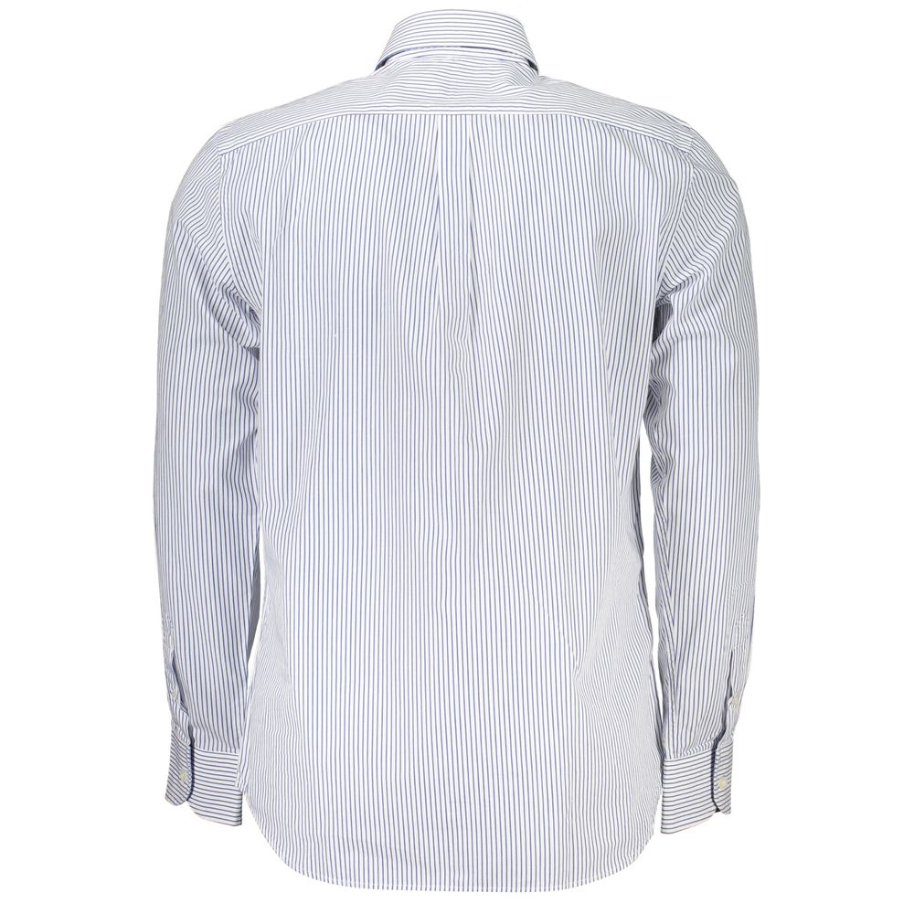 Harmont & Blaine Blue Cotton Men's Shirt - Stylish & Comfortable