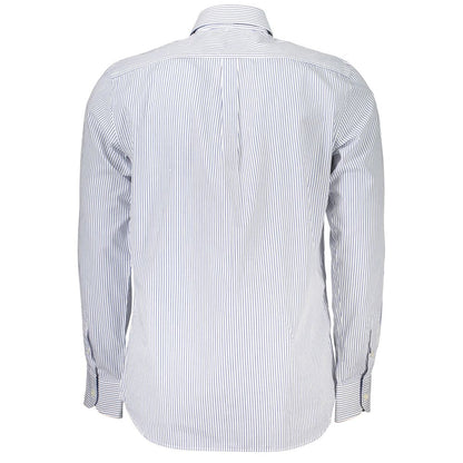 Harmont & Blaine Blue Cotton Men's Shirt - Stylish & Comfortable
