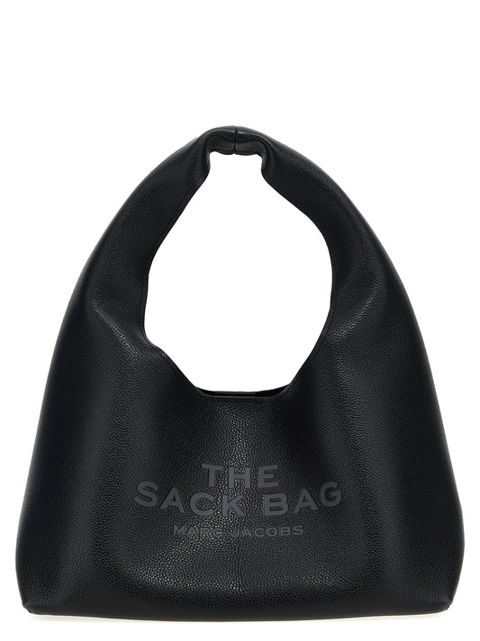 Sac à bandoulière en cuir de vachette noir Marc Jacobs