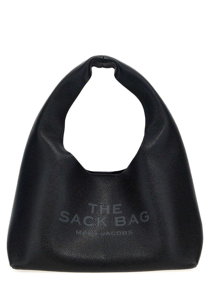 Sac à bandoulière en cuir de vachette noir Marc Jacobs