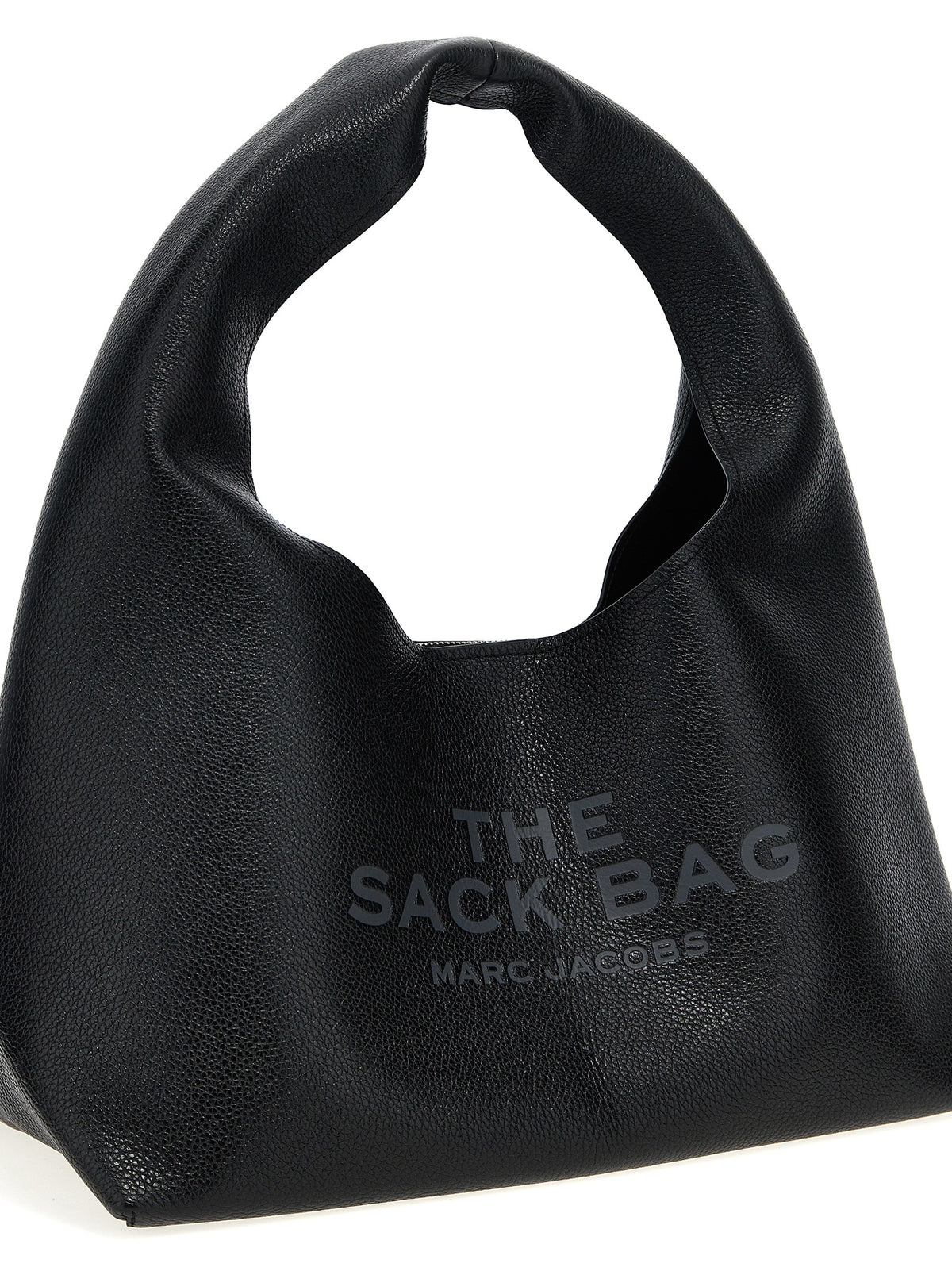 Sac à bandoulière en cuir de vachette noir Marc Jacobs