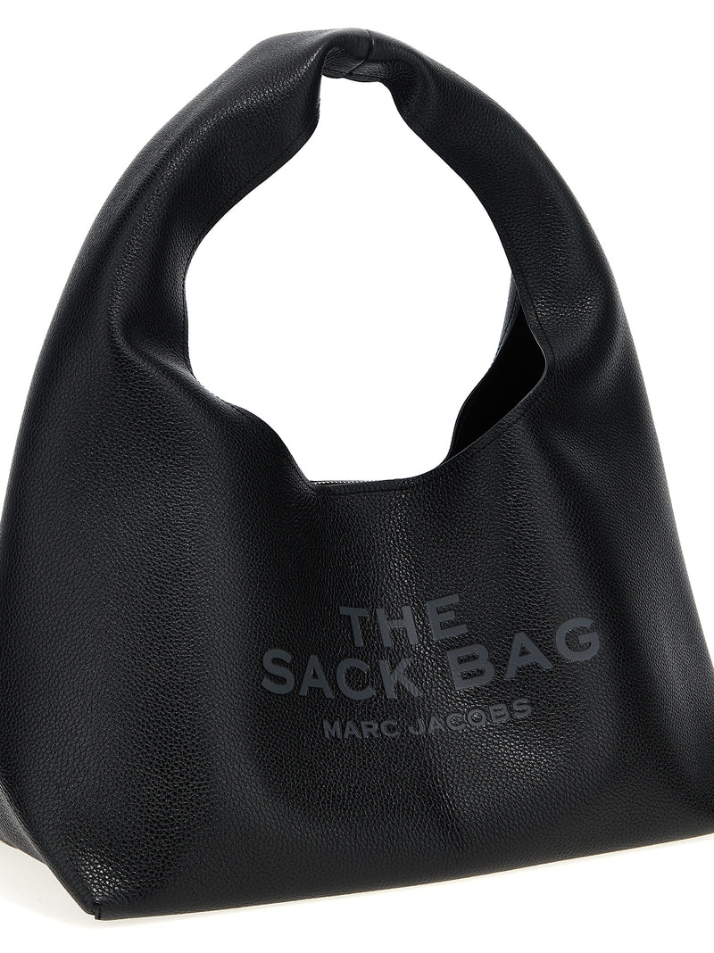 Sac à bandoulière en cuir de vachette noir Marc Jacobs