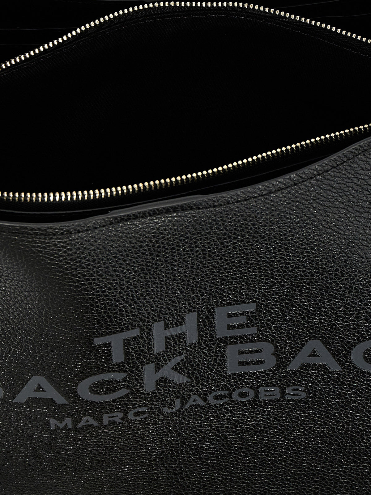 Sac à bandoulière en cuir de vachette noir Marc Jacobs