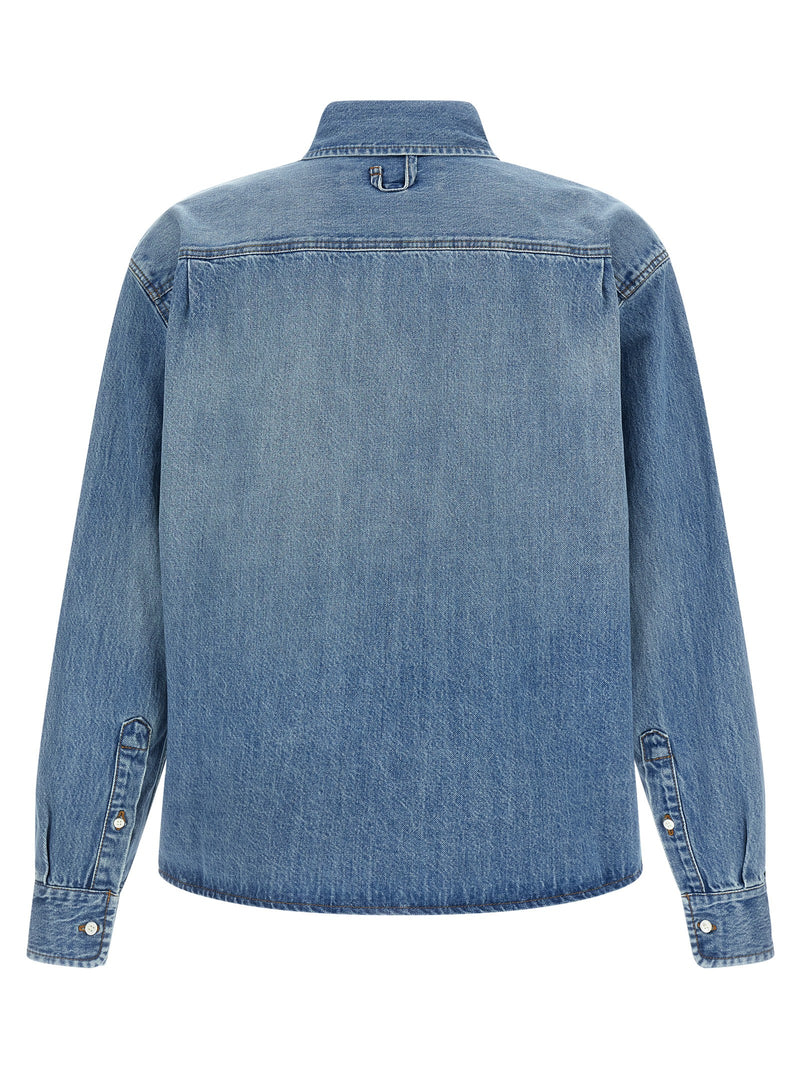 Jacquemus La Chemise De-Nîmes Simon - Blouse en Coton Bleu