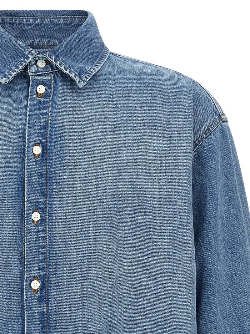Jacquemus La Chemise De-Nîmes Simon - Blouse en Coton Bleu