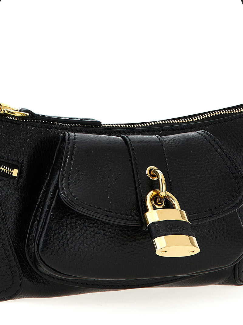 Chloé '99' Black Calfskin Shoulder Bag
