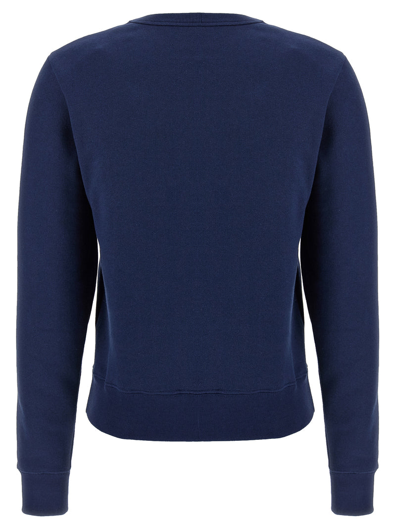 Valentino Garavani Blue Cotton Sweatshirt