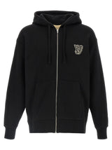 Valentino Garavani Black Cotton Sweatshirt