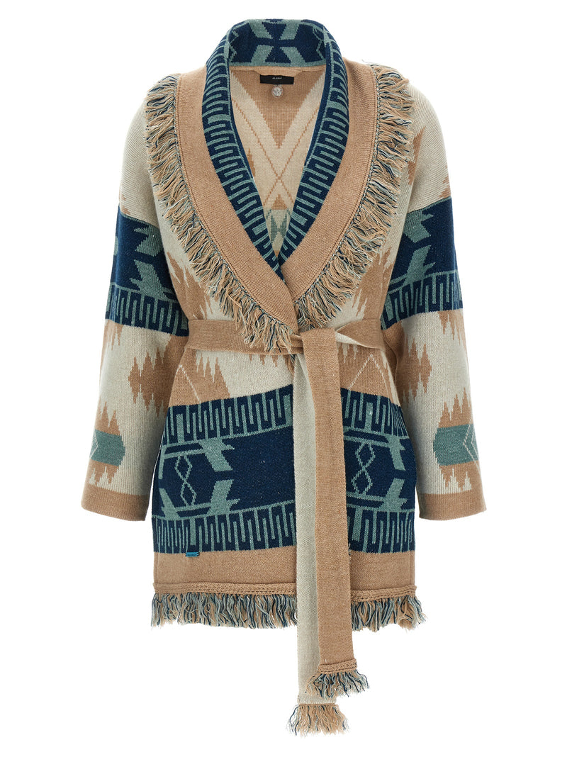 Alanui Icon Multicolor Cashmere Cardigan