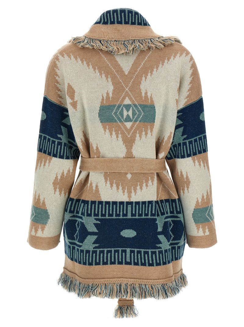 Alanui Icon Multicolor Cashmere Cardigan