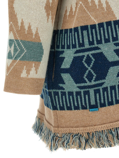 Alanui Multicolor Cashmere Cardigan