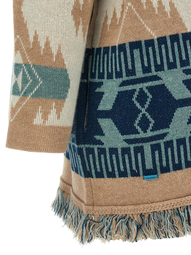 Alanui Icon Multicolor Cashmere Cardigan