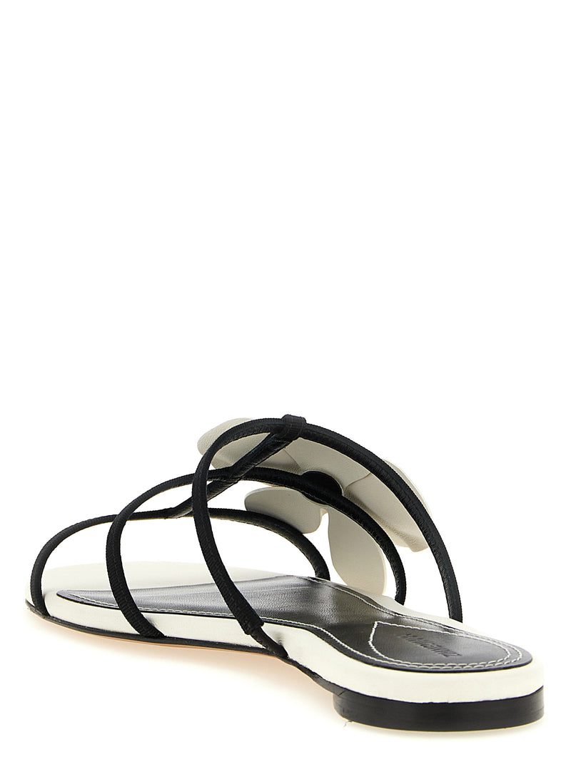 Zimmermann Bicolor Leather Slides for Women