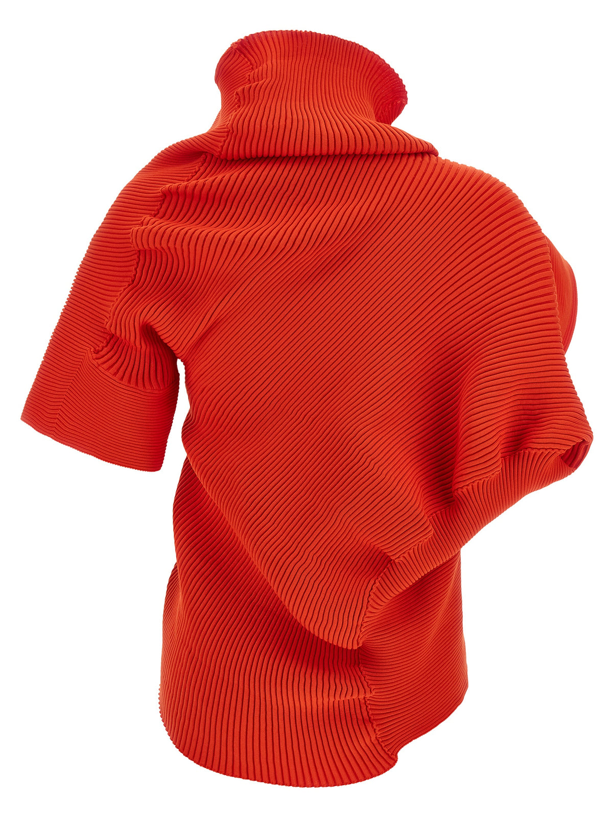 T-shirt multicolore en polyester Issey Miyake