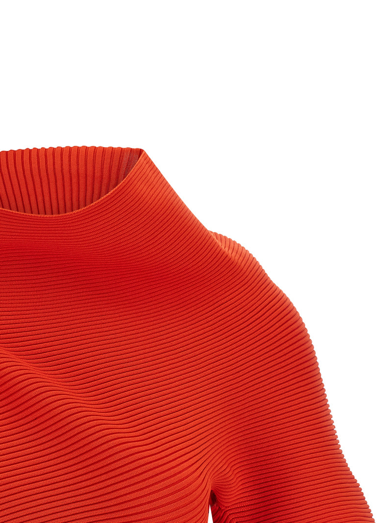 T-shirt multicolore en polyester Issey Miyake