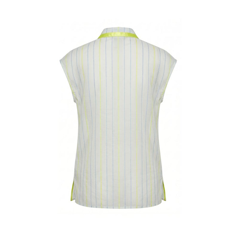 Malo White Cotton Women Shirt