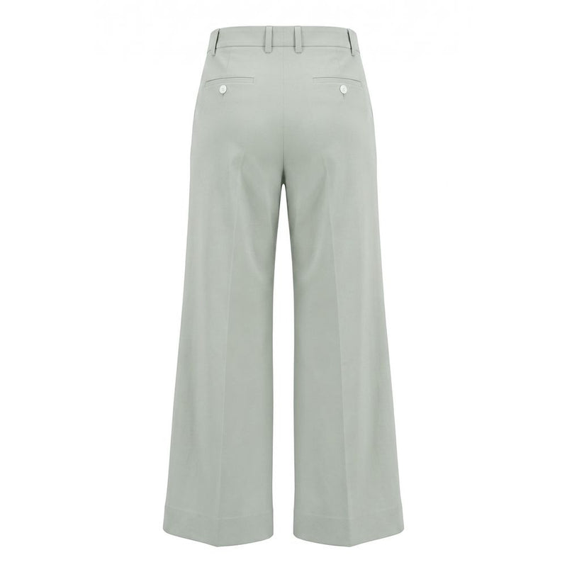 Malo Green Cotton Women Pants
